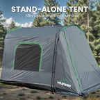 WildFinder SUV Tent, Rectangle Car Tent for Family, Waterproof & Windproof for Car Camping, Large Camping Tents with Storage Bag, SUV, Van, Jeep