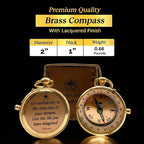 The Dream Chaser Compass - Go Confidently -2026 Unique Graduation Gifts for Him, College, High School, Cool Birthday Gift Idea for Son, Boys, Motivational Greeting Card Included