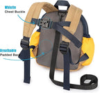 STEAMEDBUN Backpack Leash for Toddlers 1-3: Baby Backpack with Leash for Boys Girls - Anti-Lost Harness for Walking