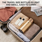 Empty Travel Bottles for Toiletries 3.4 oz Travel Size Bottles Tsa Approved Travel Size Cosmetic Container for Shampoo, Conditioner 10 PCS