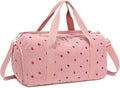 BLUBOON Duffle Bag Girls Kids Cute Gym Bag with Shoes Compartment & Wet Separation Waterproof Sports Overnight Travel Bag