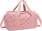 BLUBOON Duffle Bag Girls Kids Cute Gym Bag with Shoes Compartment & Wet Separation Waterproof Sports Overnight Travel Bag