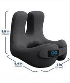 Everlasting Comfort Upgraded Neck Pillow for Airplanes – Memory Foam Travel Headrest for Flying – Portable Multi-Position Travel Pillows with 360°Support – Long Flight Essentials for Sleep & Home Use