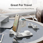 Matrix Ultimate 3-in-1 Wireless Charger with 5,000mAh MagSafe Powerbank- Global Edition | Wireless Power Bank | 5000 mAh Power Bank