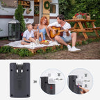 Voltage Converter Us to Europe, Power Converter Combo, 220v to 110v European Plug Converter 2300w Travel Adapter Worldwide, Step Down European, Travel Adapter Worldwide