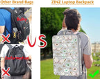 ZINZ Slim & Expandable Laptop Backpack 15 15.6 16 Inch Case, Water Resistant Travel Backpack Compatible with MacBook Pro/Neo 16" 15", Dell XPS 15 16 and Most 15" 15.6" 16" Notebooks，P01A01