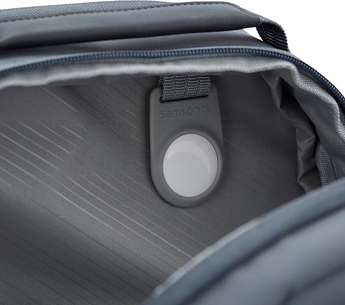 Samsonite Elevation Plus Backpack - Recyclex® RPET Body Fabric With Quick-Access Stash Pocket - Expands 1.5inches - AirTag™ Holder - Laptop Pouch - Cypress Green