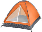 2 Person Outdoors Camping Tent with Rain Fly and Carrying Bag - Lightweight Outdoor Pop Up Tents for Camping Essentials, Music Festivals, Backpacking, Hiking, or Beach Shelter by Wakeman Outdoors