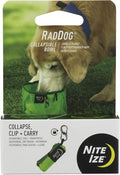 Nite IZE RadDog Collapsible Dog Bowl, Lightweight Food and Water Bowl