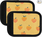 Heart Mango Luggage Handle Wrap for Suitcase Luggage Tags Handle Covers Identifiers Soft Decorations Travel Accessories 2 Pack