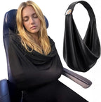 The Slyng Two Pack-Premium Travel Blanket System – Blanket Body Sling for Deep Plane Sleep | Full-Body Support, Breathable, Compact Carry-On Travel Essential for Long Flights and Car Road Trips