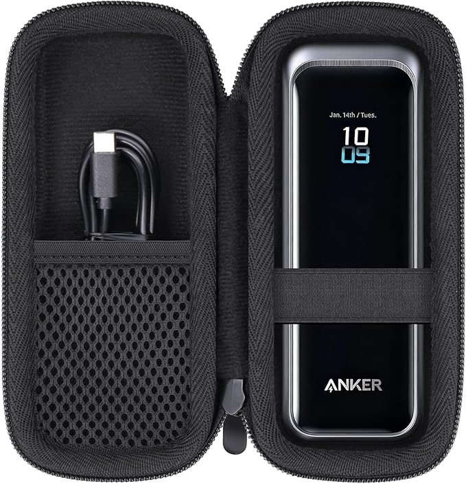 for Anker Prime Power Bank 20100mAh 220W Portable Charger Hard Travel Case,Portable Case Compatible with 20,100mAh 3-Port Portable Charger with 220W Output(Only Case)