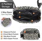 Mini Belt Bag for Women, RFID Small Fanny Pack, Womens Fashion Waist Packs with Extender Strap, Crossbody Bum Bags