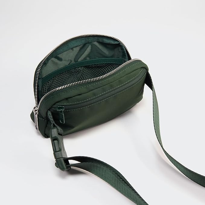 Pander Everywhere Belt Bag for Women, Fashion Waist Packs, Crossbody Bags with Adjustable Strap (Legacy Green).