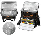 Coffee Maker Travel Bag Compatible with Keurig K-Mini or K-Mini Plus, Single Serve Coffee Brewer Carrying Case with Multiple Pockets for K-Cup Pods, Storage Bag With Shoulder Strap(Bag Only)