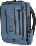 Topo Designs Global Travel Bag 30-40 Liter - Carry-on Compliant Versatile Pack, 3 Carry Options, External Laptop Sleeve (Eco-Friendly, 30L, Apex Pond Blue)