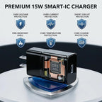 TT&C Type C Fast Charger, for Android Charger Phone USB Charging Block, USB C Cable Cord 6.6ft for Samsung Galaxy S25, S24, S23, S23+, S22, S21, S20, S10e, S9, S8, Note20, Note10, Note9, Z Fold 3/4/5