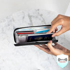 Travelon RFID Blocking Single Zip Wallet