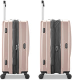 Samsonite Winfield 2 Hardside Expandable Luggage with Spinner Wheels, Artic Pink, Checked-Large 28-Inch