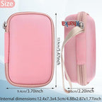 khanka Hard Case for Anker 3-in-1 Power Bank USB C Charger Block,Anker 10,000mAh Portable Charger,Case only. (Pink)