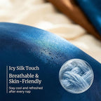 RAINFLOW Memory Foam Pillow - Ergonomic Neck & Back Support Pillow for Sleeping, Travel, Relaxation, Soft & Comfortable Pillow for Long Trips and Lounging