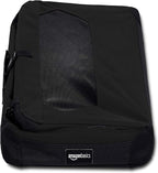 Amazon Basics Folding Portable Soft Pet Dog Crate Carrier Kennel, 26.2"L x 17.8"W x 18.1"H, Black