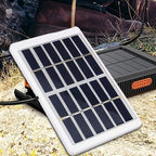 Solar Battery Charger -Solar Panel Type C Fast Charger | 1.2W 6V Solar Charger | Solar Charging Panel | Waterproof Solar Charging Panel | Solar Powered Battery Pack for Camping | Hiking