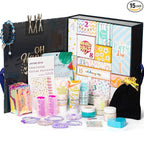 Valentines Day Gifts Advent Calendar Bath and Body Gift Basket Set for Women, Spa Gift Basket 15-Days Bath Gift Set Self Care Gift, Advent Beauty Calendar Countdwon Birthday Gifts, Christmas