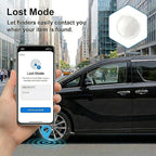 2 Pack GPS Tracker for Vehicles with Magnetic Case Work with Apple Find My(iOS Only) Waterproof Global Real-Time Location Tracking Hidden Car Device Bluetooth Finder No Fee or Subscription Required