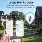BFADEHA 2026 [Apple MFi Certified] (iOS Only) Bluetooth Tracker Smart Finder for Apple Find My iPhone GPS Tracker, 5-10 Years Battery, Keys Finder and Item Locator for Keys, Bags, Wallet, Passport