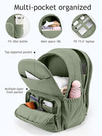 Uselike Travel Backpack for Women, 15.6 Inch Laptop Backpack, Quilted College Bookbag, Cute Work Backpacks, Water Resistant