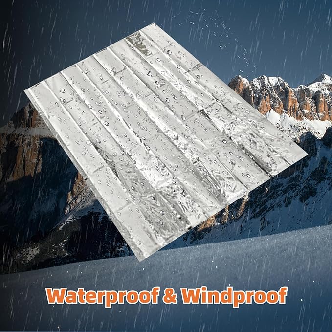 6 Pack Emergency Thermal Blanket Survival, 84” x 64” Extra Large Mylar Blankets for Outdoor, Space Blanket, Silver Foil for Survival, Survival Kit Camping Blankets, Body Warmer, Hiking