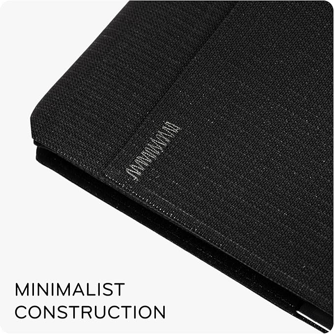 Peak Design Passport Wallet, Black, Ultra-Slim Profile, Weatherproof TerraShell Fabric, RFID Blocking, Minimalist Design and Magnetic Closure, with Quick Access Passport Sleeve