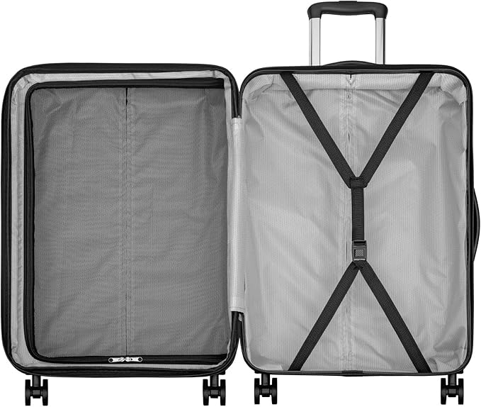 Everest Expandable Hardsided Spinner (Navy, 20-Inch Carry-On)