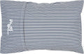 MyPillow Multi-Use Travel Pillow Compact Pillow for On-The-Go Comfort and Sleeping, Portable, Compact, Washable Pillow for Adult and Kids Neck Support [Blue Stripe]