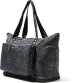 Baggallini Carryall Expandable Lightweight Travel Tote 22" Packable Folding Compact Nylon Washable Weekender w/Luggage Sleeve