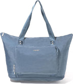 Baggallini Carryall Expandable Lightweight Travel Tote 22" Packable Folding Compact Nylon Washable Weekender w/Luggage Sleeve