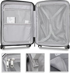 28 Inch Luggage with Spinner Wheels, Lightweight Expandable PC Hardside Large Checked Luggage with TSA Lock, Durable Rolling Suitcase, Green