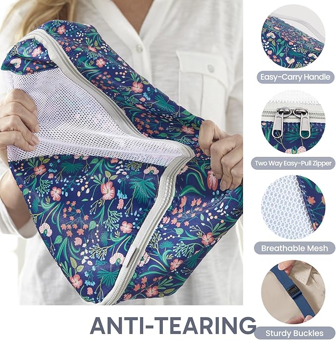 10 Set Packing Cubes for Travel, Gifts for Women Mom,Anti-Tearing Suitcase Organizer,OlarHike Vacation Essentials & Accessories for Cruise Ship