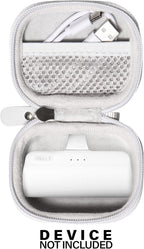 Case for mini Charger Compatible with iWALK Small USB-C Portable Charger, Anker Nano, JEJILL, LanLuk, Charmast, LENUTO, Swyop, VEGER, Feob, Taegila, YHO (White)