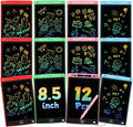 12 Pack LCD Writing Tablet for Kids - Erasable and Reusable Toddler Doodle Board in 8.5 inch, Ideal Drawing Pad for Learning Toy for Ages 3-8, Gift for Girls Boys