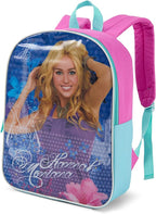 Disney Hannah Montana Backpack for Kids - Cute & Durable Kids Backpack for Girls with Padded Straps & Zip Compartment - Ideal Toddler Bookbag for School & Travel - 15”