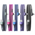 AINOPE USB to USB C Cable [5-Pack, 6.6ft] 3.1A Type C Charger Fast Charging, Right Angle USB to C Cable for Galaxy A15 A25 A35 A55 A54, S10+ S10 S9, Note 20 10 9, LG V30, Moto G, Multicolored