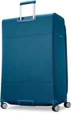 Samsonite UpLIFT Lightweight Large Checked Softside Luggage with Spinner Wheels - Expandable - Airline-Approved, Polyester Soft Suitcase for Ultra Light Travel - Cerulean Blue