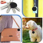 Konohan 5 Packs Smart Tracker Tag Item Finder Portable GPS Tracking Mobile Tracking Anti Loss Smart Device Key Finder Locator with Sound for Bags Wallets Backpacks Pets Keys Luggage(Classic)