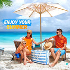 SRISE Large Beach Bag for Women & Men, Beach Bags Waterproof Sandproof, Travel Tote Bag, Swim Pool Bag for Family Outdoor