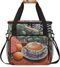Coffee Maker Travel Bag Compatible with Keurig K-Mini, K-Mini Plus or Other Accessories, Portable Coffee Maker Case with Shoulder Strap for Travel(Bag Only)