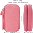 CAOODKDK Electronic Organizer Travel USB Cable Accessories Bag/Case,Waterproof for Power Bank,Charging Cords,Chargers,Mouse,Earphones Flash Driver