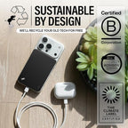 Nimble Champ Wireless 5K Portable Charger for Back of Phone, 5,000mAh Magnetic Wireless Power Bank, Qi2 Certified Fast Charging, Slim MagSafe-Compatible Battery Pack for iPhone 17/16/15/14 Series