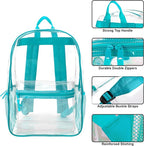 Trail maker Clear Backpack Heavy Duty with Padded Straps, Side Pockets for Kids, Boys, Girls, School, Stadium Approved Events